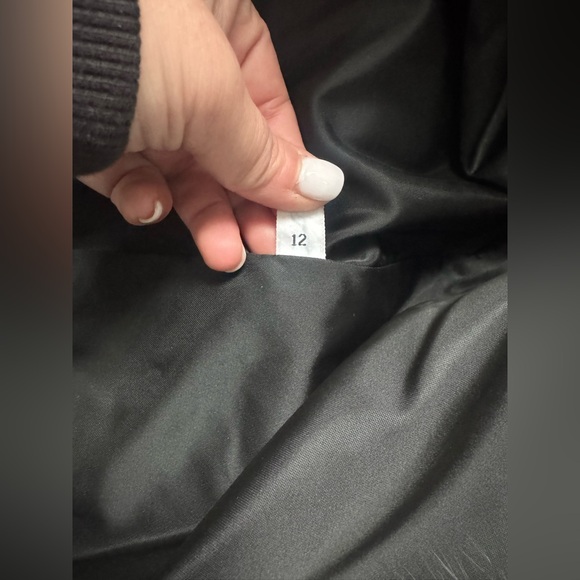 Full length Mink Black Fur Coat - Picture 10 of 10